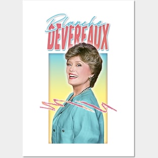 Blanche Deveraux / Original 80s Style Fan Art Design Posters and Art